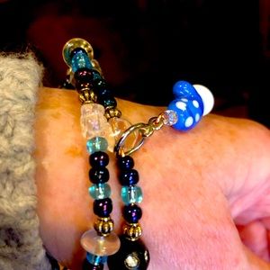 Holiday memory wire custom made bracelets… accepting orders also!